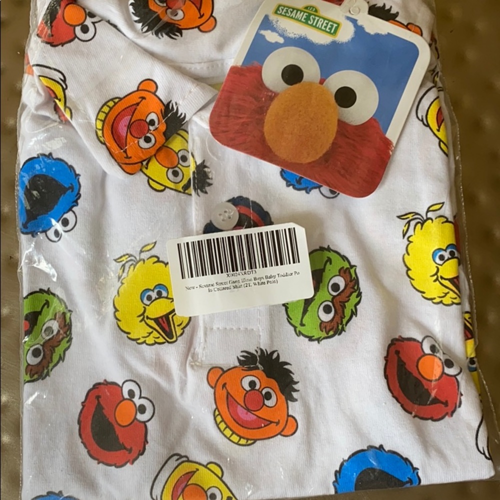 Sesame Street polo shirt